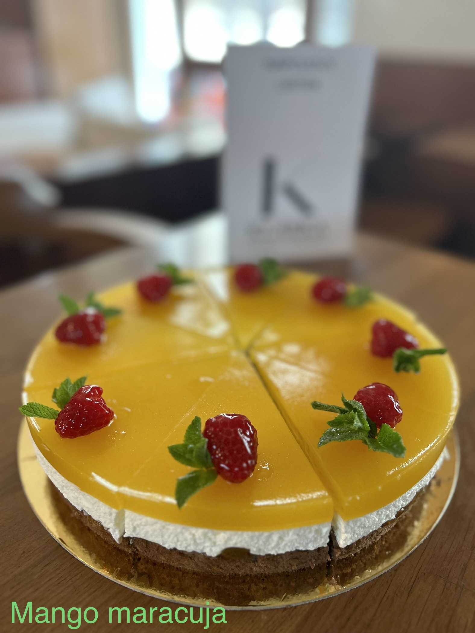 Mango maracuja bez lepku a laktózy vel. L 25cm