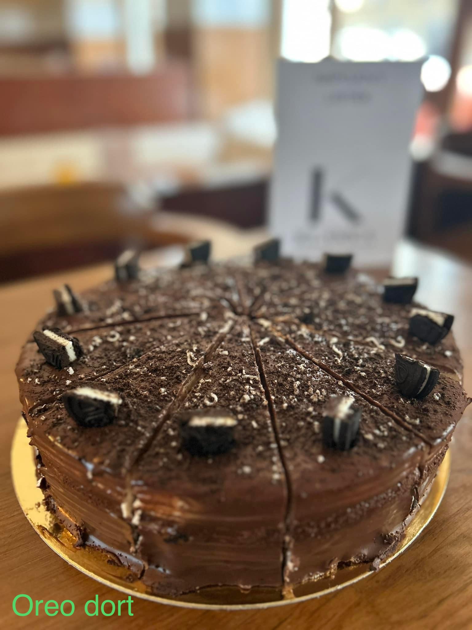 Oreo dort bez lepku vel. L 25cm