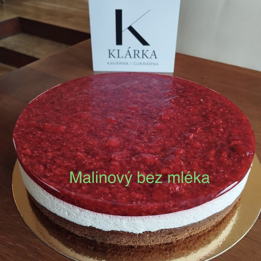 Malinový bez lepku a mléka vel. L 25cm